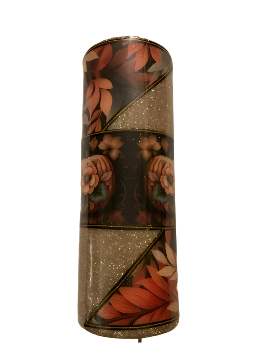 Fall design drinking tumbler