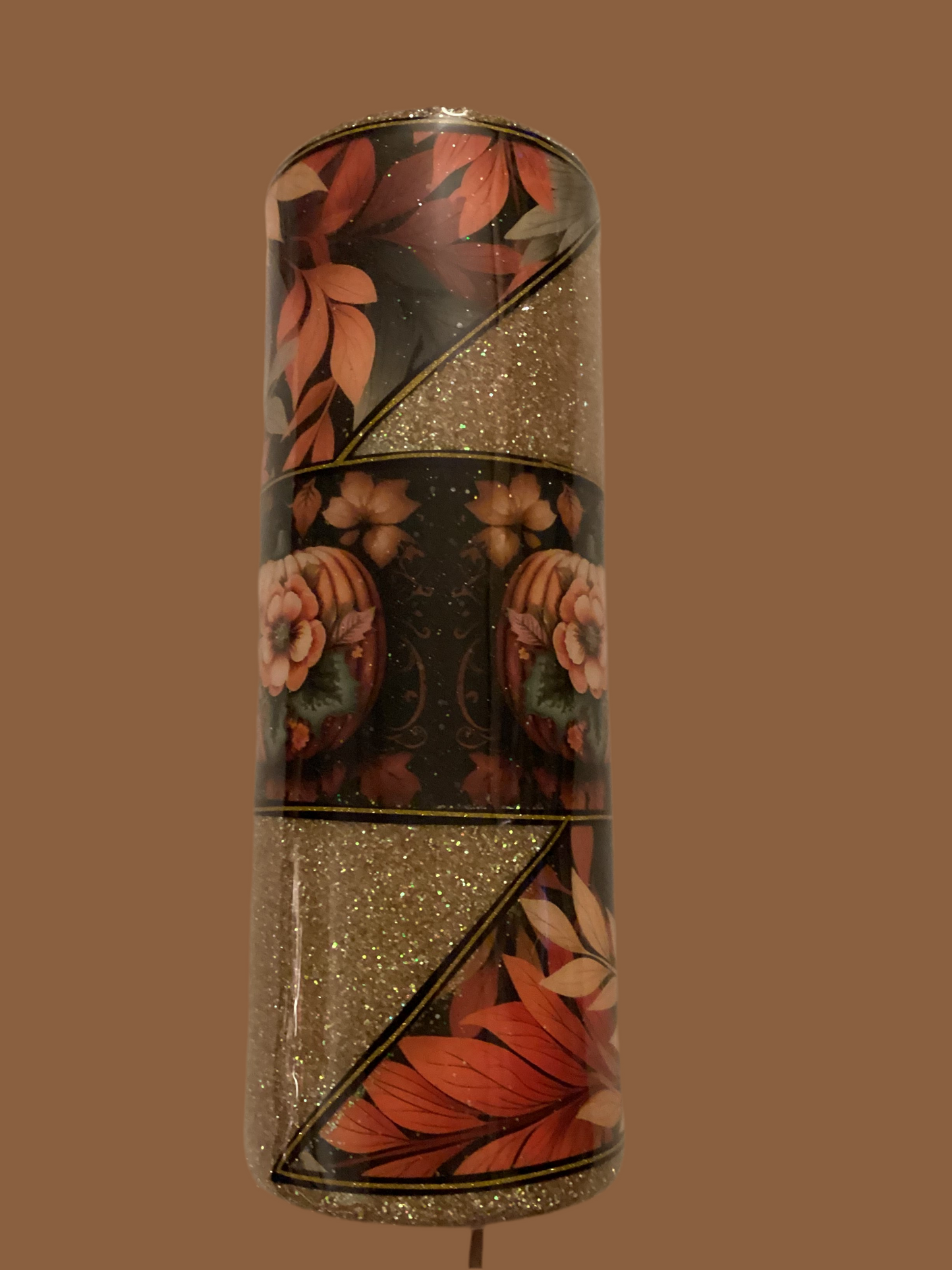 Fall design drinking tumbler