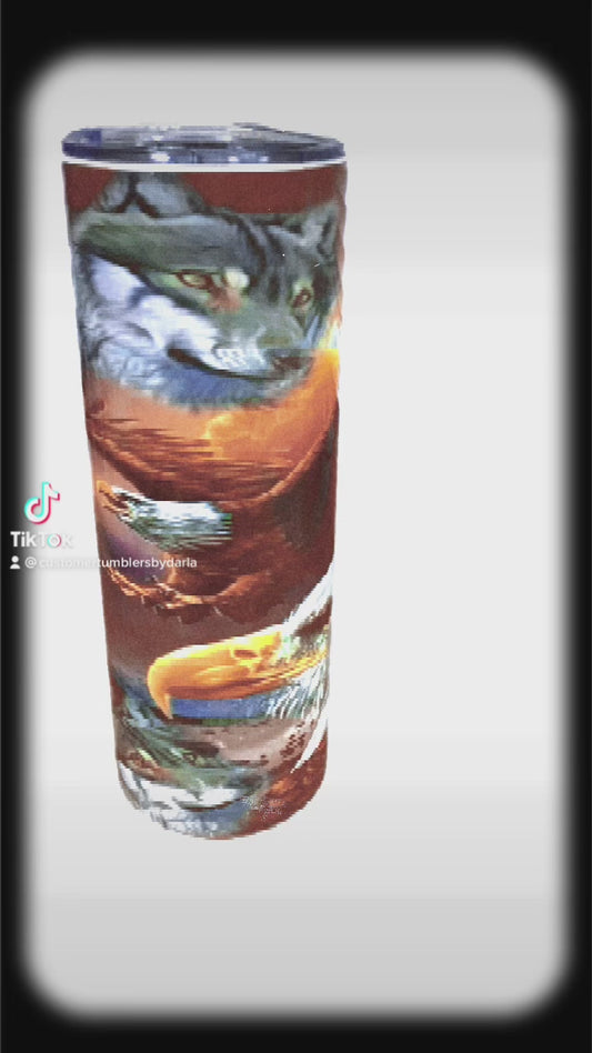 20 oz sublimation tumbler